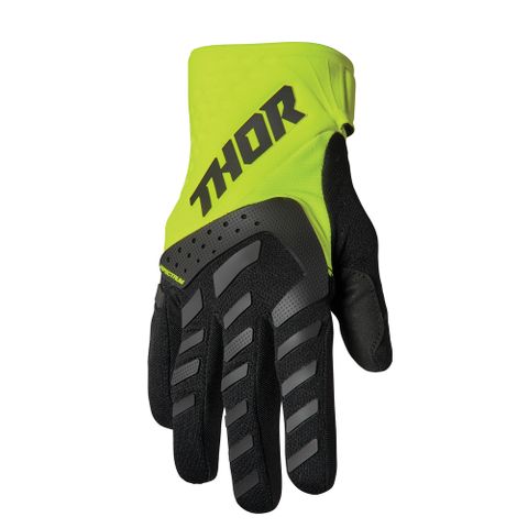 GLOVE S26 THOR MX LAUNCHMODE BLEACH WHITE/AQUA XS