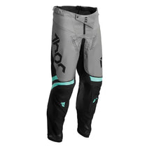 Load image into Gallery viewer, THOR MX PANT S22 PULSE CUBE BLACK/MINT
